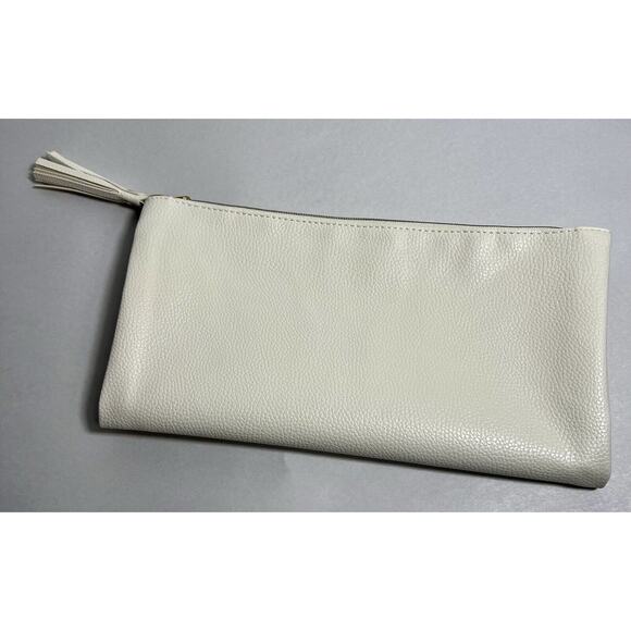NEW Rachel Miriam Eve Pouch Clutch Bag in White / Cream Curateur Box of Style - Picture 3 of 5